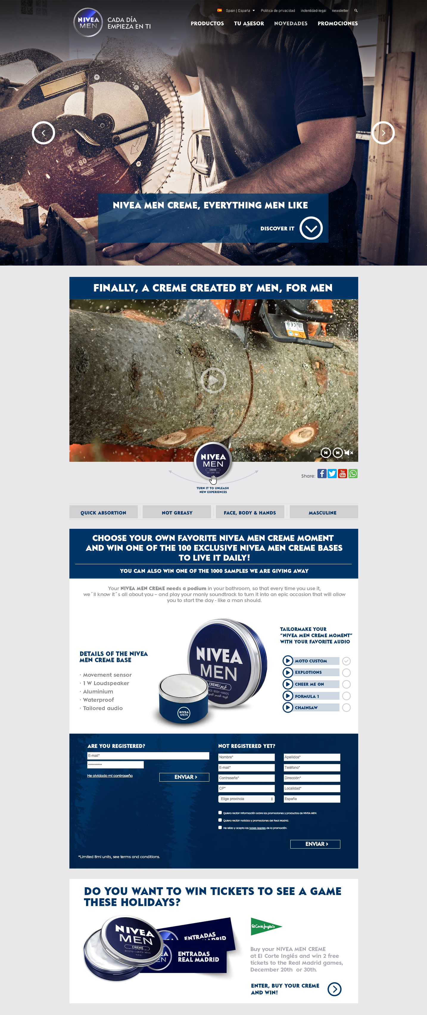 WEB NIVEA MEN INGLES